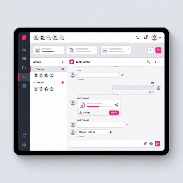 Team Collaboration Dashboard